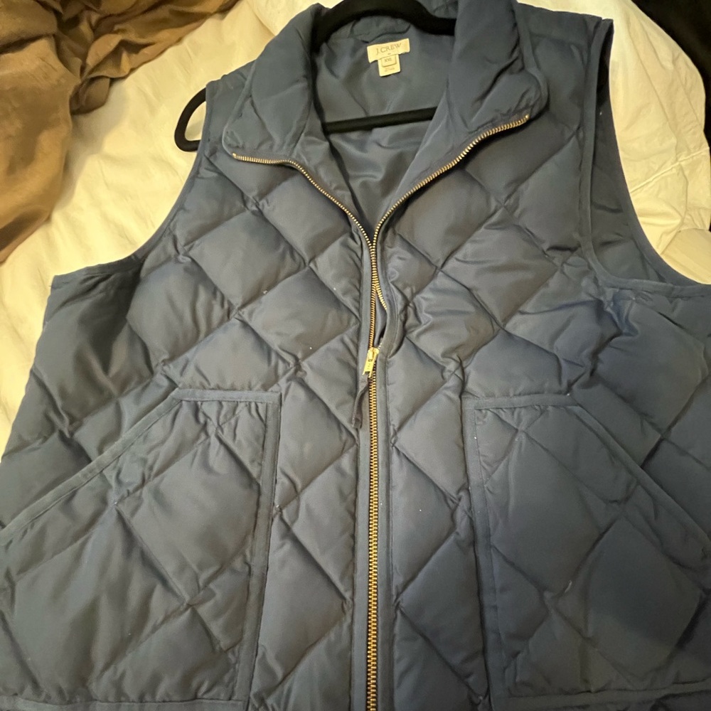 J Crew navy vest